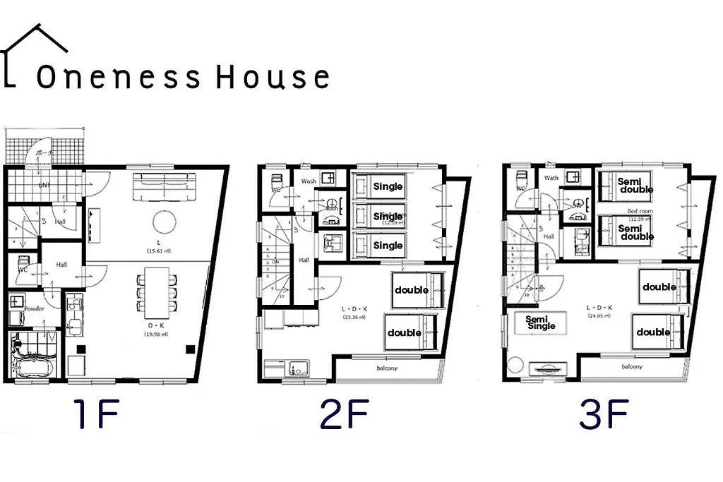 Oneness House Apartment Tokyo